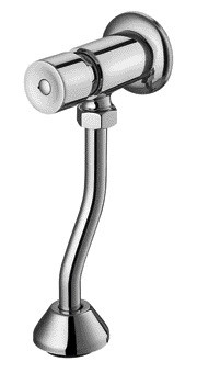 Mixer Penghemat Air Anti Karat Time Delay Faucet Chrome Untuk Kamar Mandi Umum