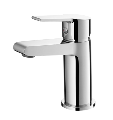 Keran Wastafel Air Dingin Dan Panas Kontemporer Deck Mounted Basin Taps