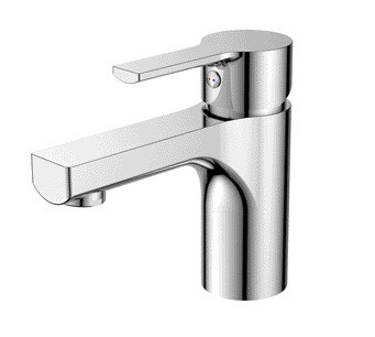 35mm Cartridge Keramik Wastafel Faucet Mixer Keran Dengan Cerat Tinggi 74 Mm