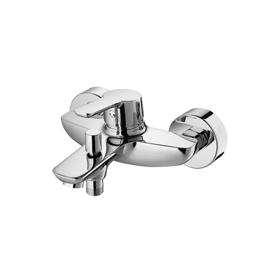 Single Lever Mixer Tap Berkualitas Tinggi Brass Body Chrome Plated 1/2 Inch Shower Outlet