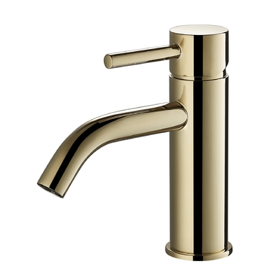 Deck Mounted Zinc Alloy / Stainless Steel Ceramic Valve Wash Basin Faucet Seri 0460