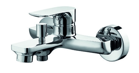 Kuningan Chrome Kamar Mandi Mandi Mixer Keran 35mm Cartridge Kebocoran Bukti