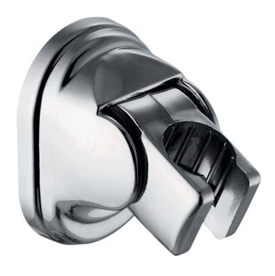 Plating Zinc Adjustable Shower Wand Holder Cangkir Hisap Aksesori Kamar Mandi Shower