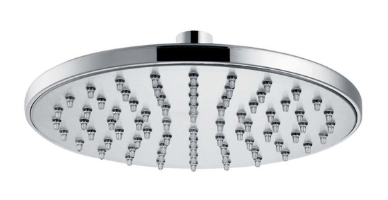 CONNE Kamar Mandi Shower Spare Parts Round Rain Shower Head Chrome Selesai