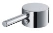Faucet Wastafel Pelapis Krom Dipoles Penggantian Paduan Seng