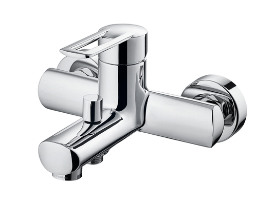 Keran Mixer Mandi Tekanan Tinggi Tahan Aus Pemasangan Permukaan Gaya Modern
