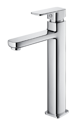 Keran Wastafel Tinggi Lubang Tunggal Faucet Vanity Handle Tunggal