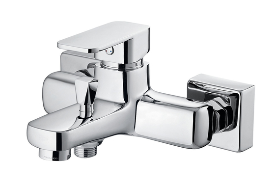 Keran Mixer Mandi Satu Pegangan Chrome Kamar Mandi Tahan Sidik Jari