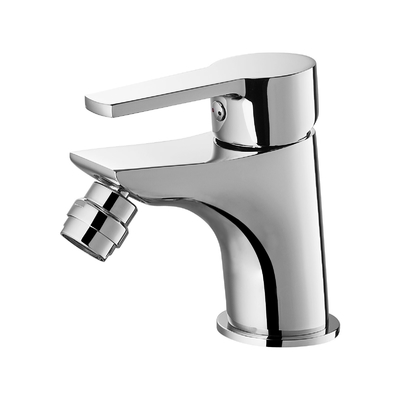 Single Handle Satu Lubang Bidet Faucet untuk wastafel tahan korosi