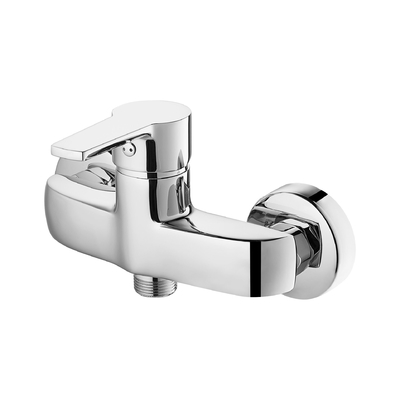 Keran Mixer Bathtub Kuningan Solid Anti Karat Mixer Dinding Tuas Tunggal
