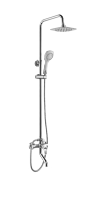 Anticorrosion Modern Shower Column Single Handle Kamar Mandi Shower Set