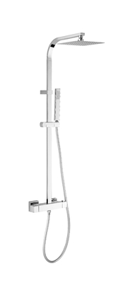 Adjustable Handheld Sprayer Square Shower Head Set Perlengkapan Mandi Kamar Mandi