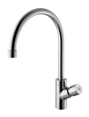 Chrome Push Button Rotating Time Delay Faucet Untuk Kamar Mandi Dapur Rumah