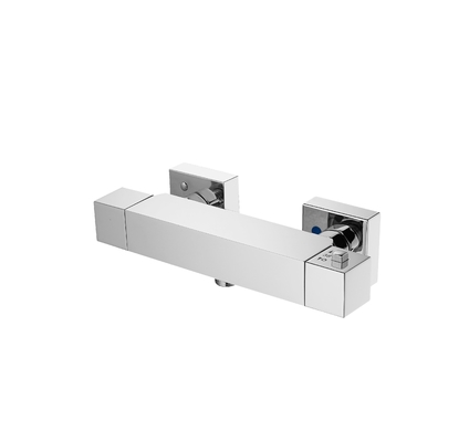 Faucet Termostatik Kamar Mandi Kuningan Cerdas Air Panas Dingin 266mm
