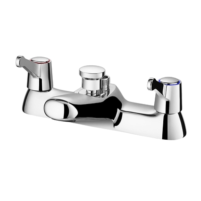 Anti Gores Dipoles Double Handle Bathtub Faucet Centerset Faucet Lavatory