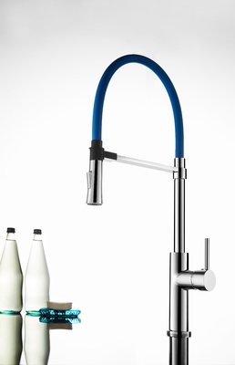 2 Mode Semprot Magnetic Docking Kitchen Faucet Selang Silikon 360 Putar Keran Dapur