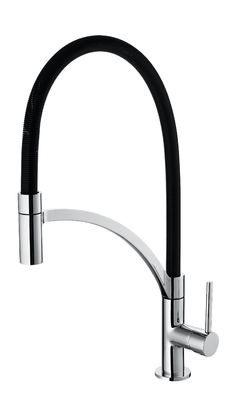 Faucet Mixer Dapur Musim Semi Stainless Steel