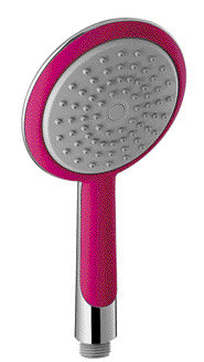 Suku Cadang Shower Kamar Mandi ABS 126mm Kepala Pancuran Genggam Modern