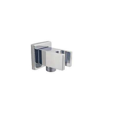Suku Cadang Kamar Mandi Kamar Mandi Persegi 1/2 Inch Connection Wall Shower Bracket
