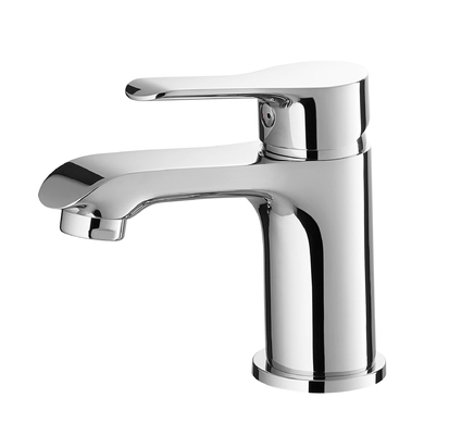 Instalasi Satu Lubang Wastafel Faucet Single-Hole Chrome
