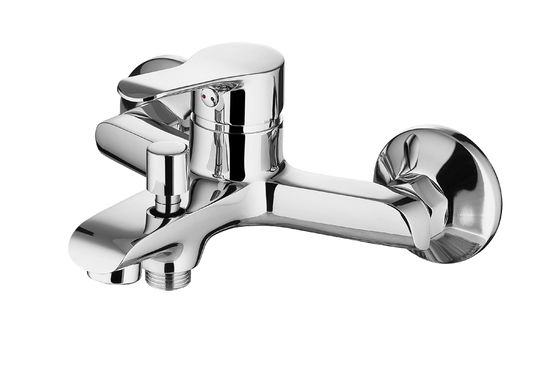 CONNE Brass Wall Mounted Bath Shower Mixer Keran Mudah Dipasang
