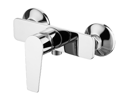 Faucet Mixer Tubuh Kuningan Berkualitas Tinggi Tuas Tunggal Chrome