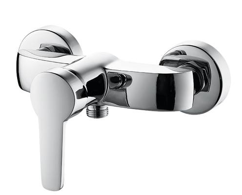 Tahan Lama Modern Dua Lubang Mandi Shower Mixer Keran Katup Kontrol Beralih