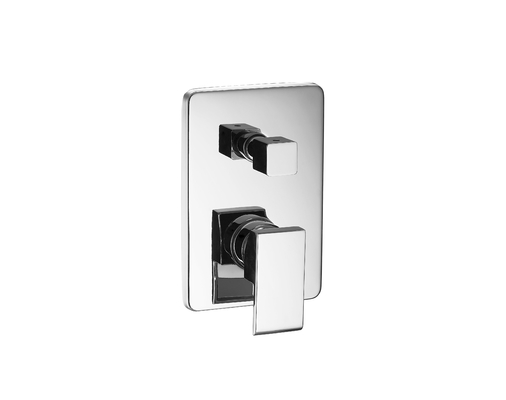 Flush Mounted 180mm Panjang Wastafel Keran Wall Mounted Single Lever Faucet