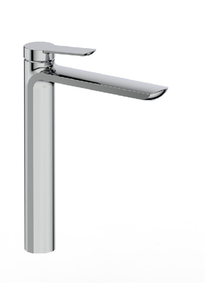 Kartrid Keramik Kuningan Kamar Mandi Basin Mixer Keran Chrome Black Spout Tinggi