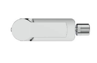 Mixer Bidet Tuas Tunggal Kamar Mandi 360 ° Kenyamanan Tinggi 82 Mm
