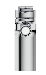 Mixer Bidet Tuas Tunggal Kamar Mandi 360 ° Kenyamanan Tinggi 82 Mm