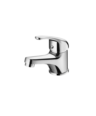 Satu Tuas Kamar Mandi Keran Mixer Air Panas Dingin 3/8 Inci Selang Instalasi Kuningan