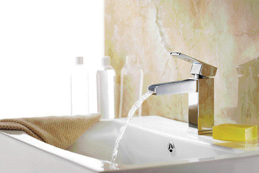 Faucet Air Terjun Kuningan Mixer Tuas Tunggal Untuk Kamar Mandi