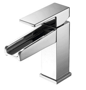 Faucet Air Terjun Kuningan Mixer Tuas Tunggal Untuk Kamar Mandi