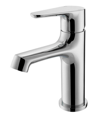 Keran Mixer Baskom Kamar Mandi Tuas Tunggal Keran Panas Dan Dingin Dengan Kartrid Keramik