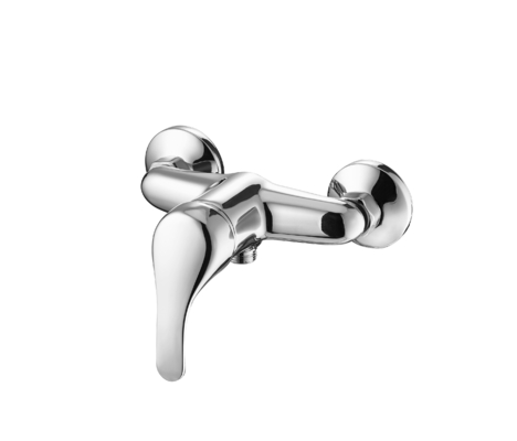 OEM Single Thread Surface Mounted Bath Shower Mixer Ketahanan Penuaan