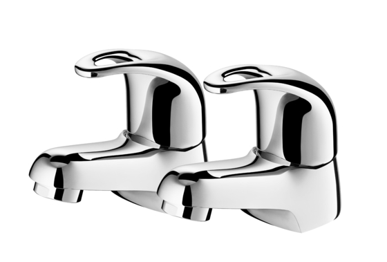 Wastafel Kamar Mandi Tahan Karat Tow Handle Faucet Hemat Air Panjang 11,6cm