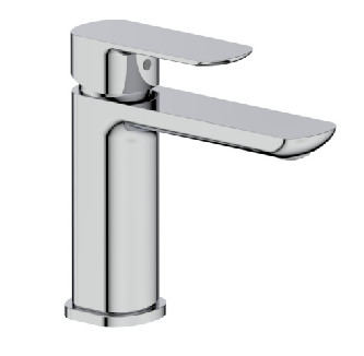 Tap Mixer Kamar Mandi Untuk Baskom, Single Lever Mixer Tap Baskom Tap Chrome Menghemat Ruang