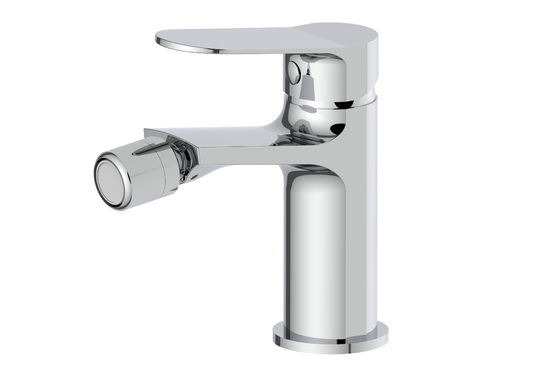 Single Lever Bidet Tap Penghematan Air Single-Lapisan Mounting Surface tahan lama Chrome