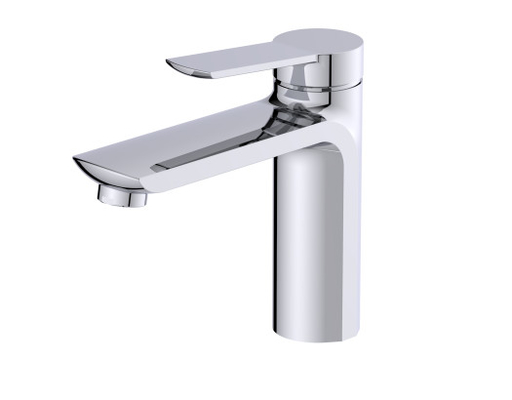 Keran Mixer Single Lever Dengan Set Pemasangan Di Kamar Mandi