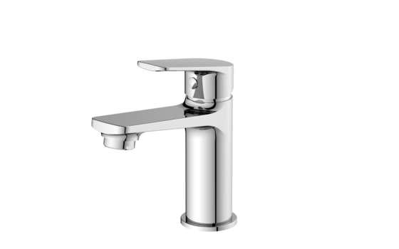 Perpaduan Basin Kuningan Polished Perpaduan dengan Keramik Valve Cold/Hot Water 35mm Cartridge Technology